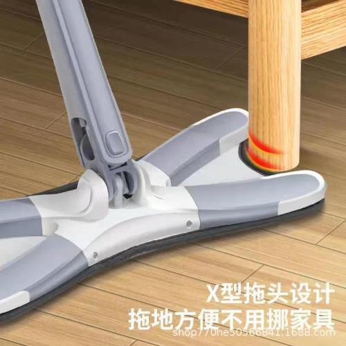2022 new hand washing free mop household mop lazy mop absorbent labor-saving factory wholesale flat mop