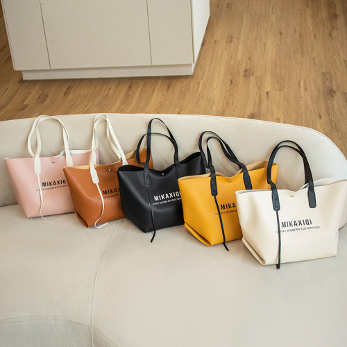 leather pink handbag women‘s korean-style fashion casual shopping bag new summer pu hand bag shoulder shopping bag