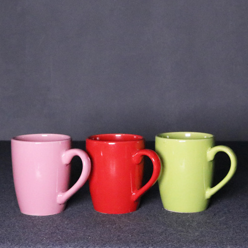 ceramic cup colored glaze foreign trade export porcelain single cup tea cup 14oz factory direct supply large quantity congyou