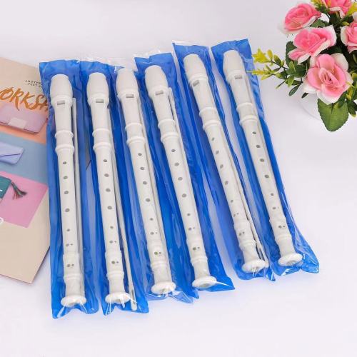 Plastic Flute Eight-Hole Plastic Flute Children‘s Practice Clarionet Learning and Education Supplies Early Education Music Equipment