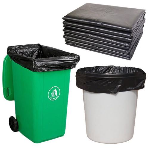 large garbage bag property school commercial black garbage bag thickened hotel