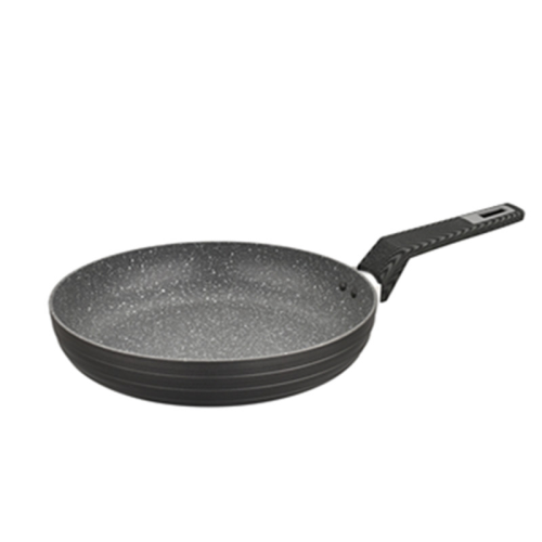 aluminum pan 3.5 thickness oblique stripe frying pan non-stick wok household kitchen pan non-stick wok spot supply wholesale