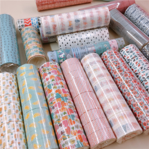 journal tape diary illustration fresh multi-style journal material 15mm stationery store supply small wholesale