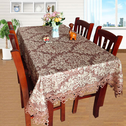tablecloth european-style lace fabric coffee table cloth table runner yarn-dyed jacquard cover cloth square tablecloth refrigerator tv cover towel