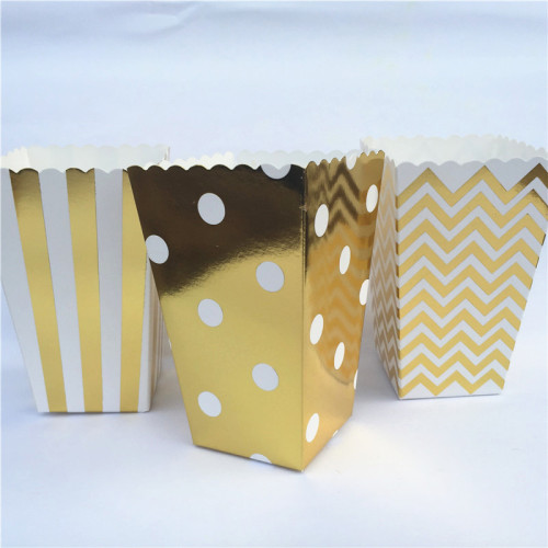 Spot Popcorn Box Creative Disposable Baking Packaging Paper Box Best Seller in Europe and America Chicken Popcorn Box