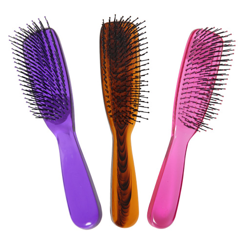 straight hair comb multi-color massage hairdressing comb long handle hair comb anti-hair loss wet and dry dual-use hairdressing beauty comb