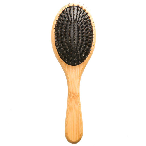 Nylon Tooth + Pig Hair Hair Care Straight Hair Large Plate Comb Air Cushion Massage Comb Hair Salon Hair Tools Comb.