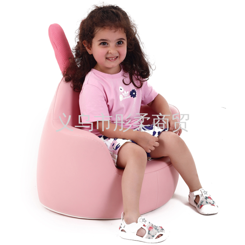 korean style integrated small sofa children‘s sofa baby learning chair princess baby sofa stool cartoon learning seat leather