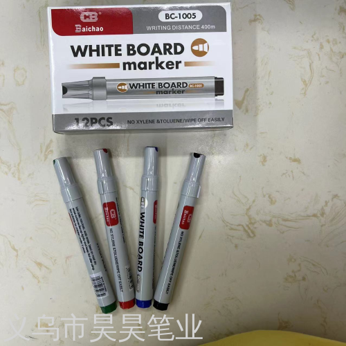 Baichao Bc1005 Whiteboard Marker Marking Pen Marker Pen Oily Marking Pen Logistics Special Pen Self-Produced and Self-Sold