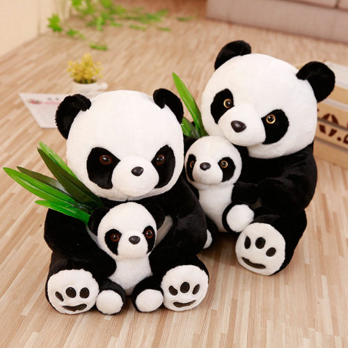 Panda Ragdoll Gift Customized Children‘s Toy Doll Foreign Trade Cross-Border Amazon Classic Hot Selling Product Plush Toy