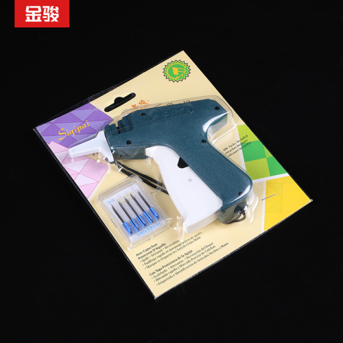 Factory Direct Sale Clothing Standard Tag Gun Socks with 5 Needles Marking Gun Manual Thin Needle Labeling Machine Glue Needles Wholesale