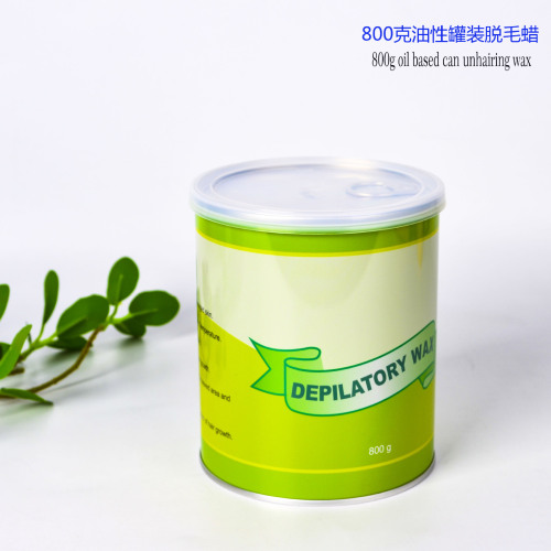 Hair Removal Hot Wax 800G Canned Beeswax Oily Hair Removal Wax Iron Can Wax Hair Removal beeswax Hair Removal Cream 