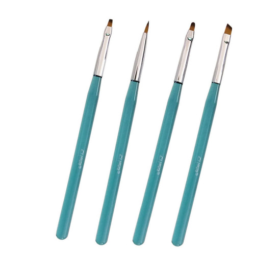 Transparent Ocean Blue Rod Line Drawing Pen Hook Line Pen Crystal Pen UV Pen Manicure Set
