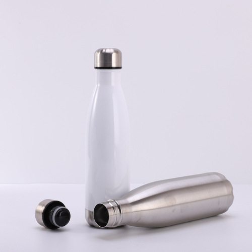 Factory Direct Sales Gift Thermos Cup Fashion Brand Sports Kettle 304 Stainless Steel Creative Coke Bottle Customization