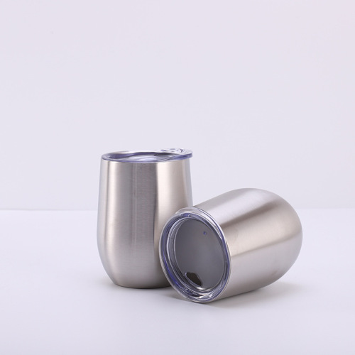 Factory Direct Gift Thermos Cup Fashion Brand Big Belly Cup 304 Stainless Steel Creative Egg Cup Customization 