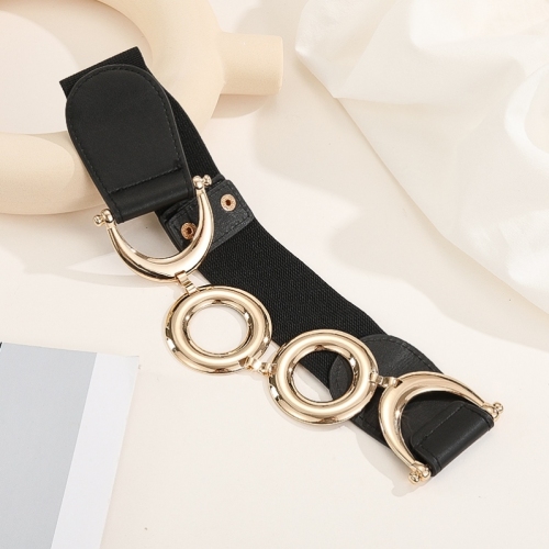 Foreign Trade Fashion High-End Accessories Waist Seal Elastic elastic Belt Chain