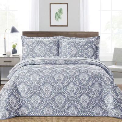 European-Style Summer Blanket Bedding Four-Piece Quilt Three-Piece Jacquard Bedspread Pillowcase Cushion Foreign Trade