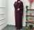 AliExpress Large Swing Solid Color Batwing Sleeve Hooded Robe Dress Pa10003