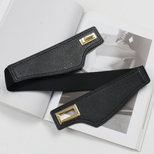 Foreign Trade Luggage Accessories Elastic Waistband Black in Stock Versatile Belt Women‘s Belt