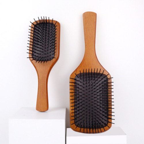 cross-border air cushion comb straight hair modeling air bag comb rib hair wooden comb scalp massage comb curly hair large plate comb