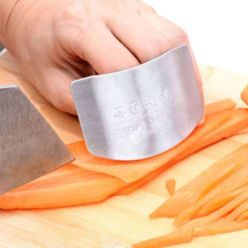multifunctional kitchen stainless steel finger protector protection hand cutting vegetable hand protector finger prevention protector finger guard
