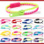 Amazon AliExpress Hot Sale Children's Zipper Bracelet Spot Cross-Border Supply Wholesale No. 5 Double Color Jewelry