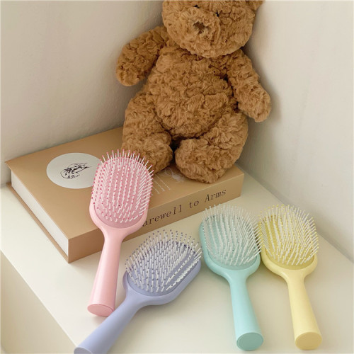 Ins Style Cute Candy Color Massage Comb Portable Handheld Comb Student Household Air Bag Comb Makeup Comb