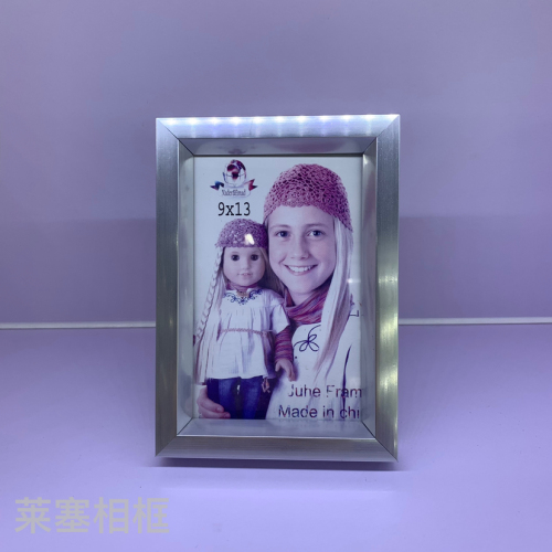 hot silver pvc material creative decoration home decoration living room bedroom crafts photo plastic photo frame