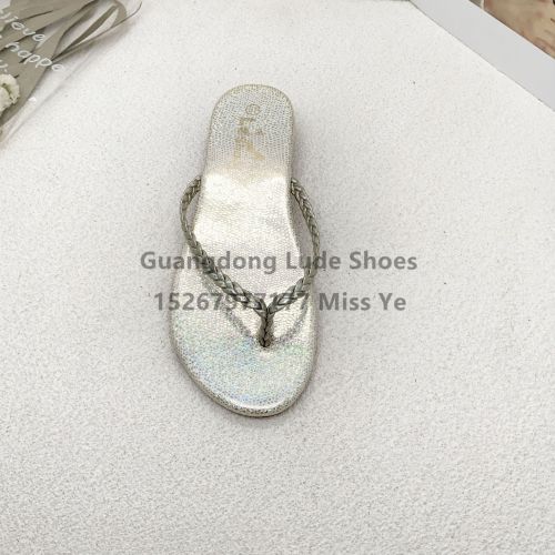 new summer flip-flops fashion all-matching casual and comfortable simple outerwear guangzhou women‘s shoes handcraft shoes cool