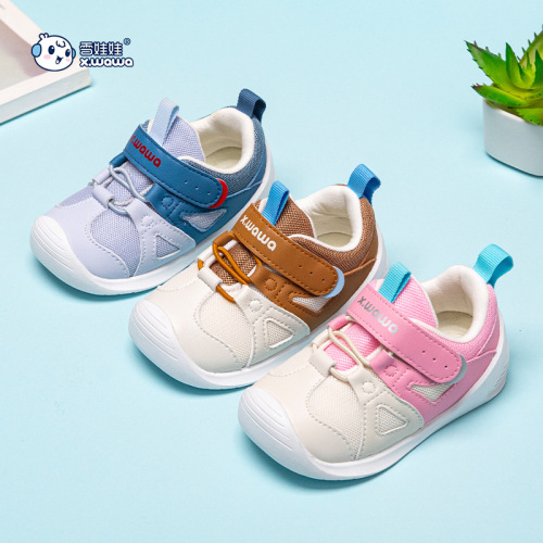 Snow Doll Children‘s Shoes 2022 Autumn New Daily Casual Breathable Non-Slip Soft and Comfortable Spot Children