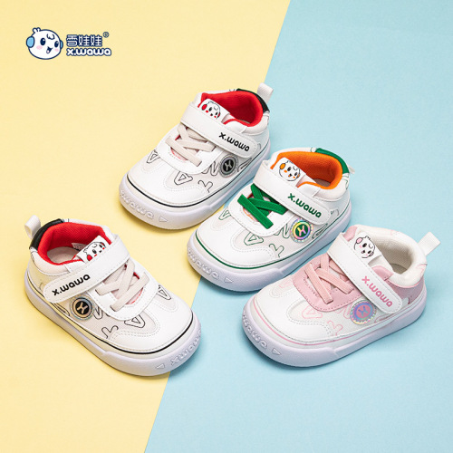 snow doll children‘s shoes fall 2022 new daily casual low-top non-wear rubber non-slip anti-kick toddler shoes