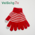 Winter Striped Monochrome Adult Touch Screen Gloves Outdoor Knitted Cold-Proof Warm Gloves for Male and Female Students