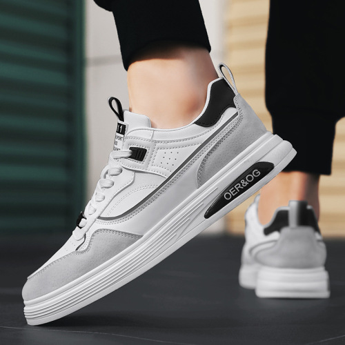 men‘s shoes 2022 summer new breathable casual all-match trendy low-top small white flat shoes youth sneakers