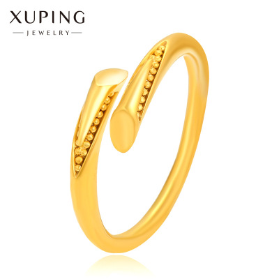 Xuping Jewelry European and American Popular Ornament Ring Bracelet Simple and Stylish Personality Snake-Shaped Open Adjustable Ring