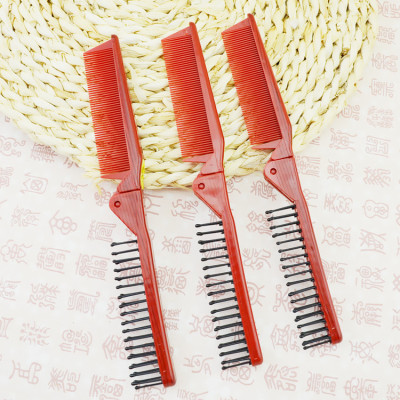 Manufacturer 8591 Comb Electrostatic Folding Comb Hairdressing Comb Beauty Tools Gift Douyin