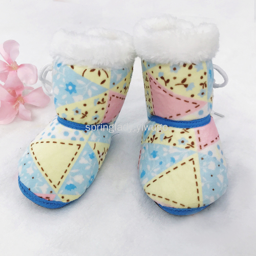 spring lady baby‘s shoes winter thicken thermal soft bottom toddler 0-june male baby girl shoes baby shoes