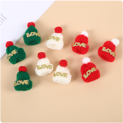 christmas mini finger small hat accessories large quantity in stock supply， scarf， gloves， headwear， ornament