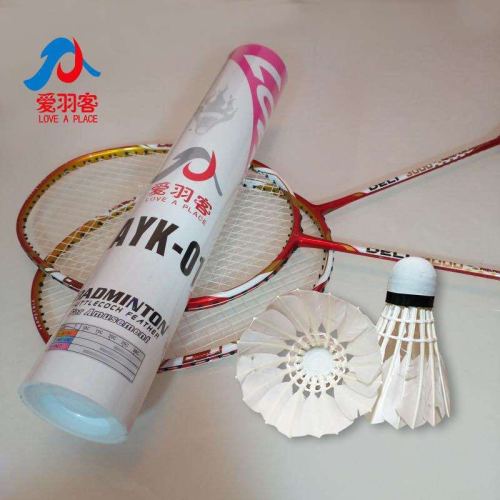 badminton manufacturer aiyuke entertainment training ball goose feather