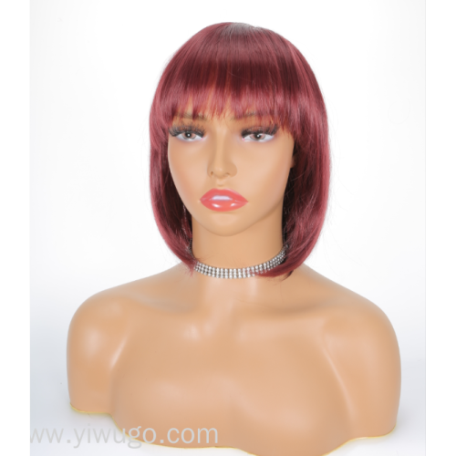 newlook women‘s wig red short hair wig in stock