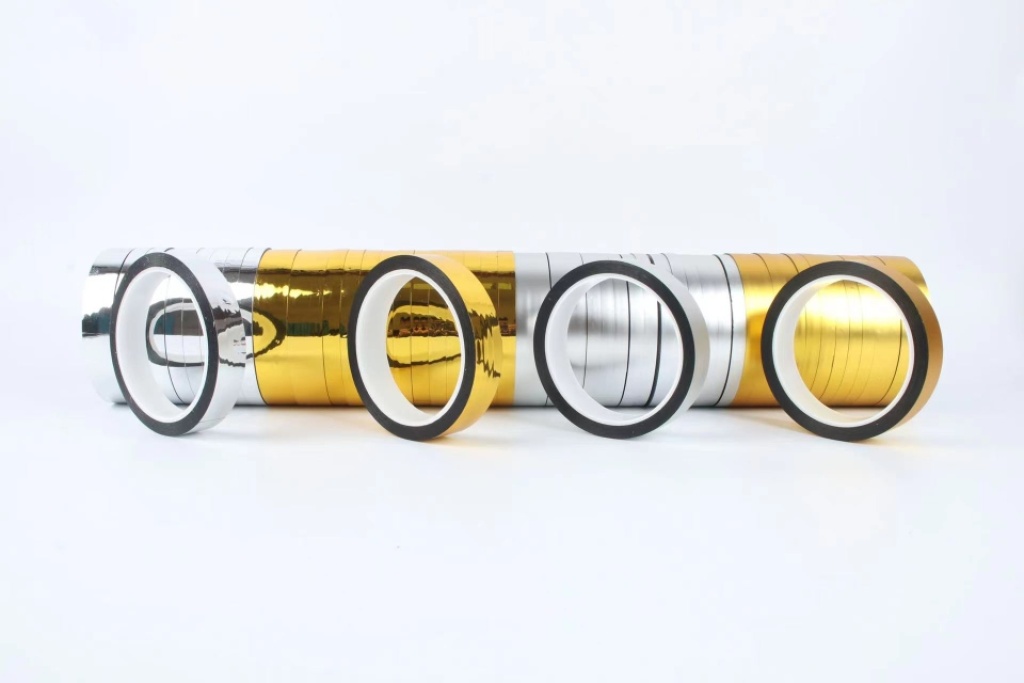 亮金色强粘胶带婚礼婚庆手工DIY胶纸电镀镭射胶带金箔胶纸包装详情4