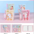100K with Tag Coil Notebook Cartoon Pattern Small Coil Notebook Pockets Notebook