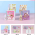 100K with Tag Coil Notebook Cartoon Pattern Small Coil Notebook Pockets Notebook