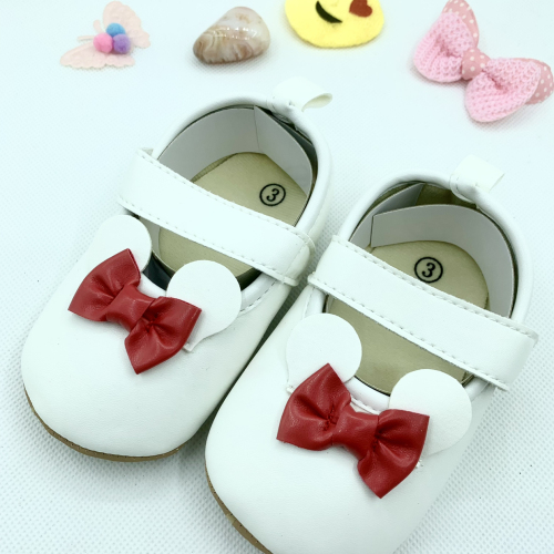 New baby Shoes Princess Shoes Wide Mouth Canvas Shoes Super Soft Bowknot Baby Shoes Toddler Shoes Manufacturers