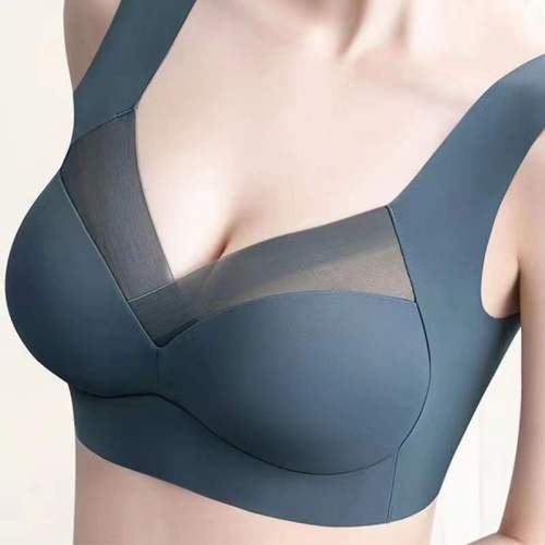 sand one-piece fixed latex cup seamless ice silk thin back wrapped chest no steel ring sports tube top underwear