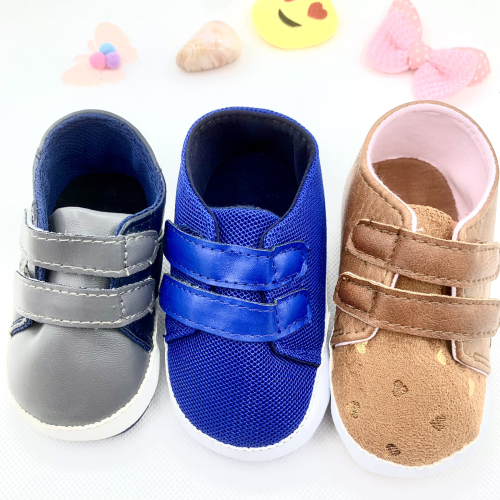 New Men‘s and Women‘s Baby Shoes Toddler Shoes Velcro 0-12 Months Baby Shoes Manufacturers Produce Their Own Products