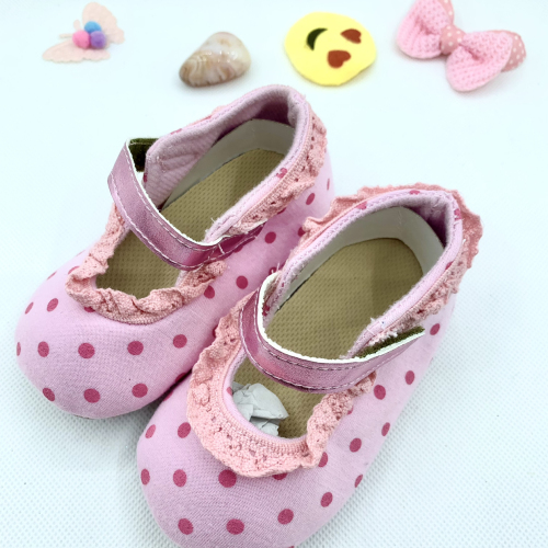 new baby shoes princess shoes wide mouth lace canvas shoes super soft baby shoes toddler shoes