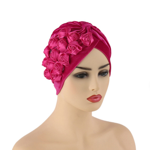 aliexpress amazon muslim flannel side rose bud indian cap toe cap