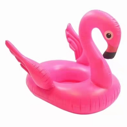 PVC Inflatable Children‘s Seat Thickened Animal Swimming Ring Flamingo， unicorn Yacht