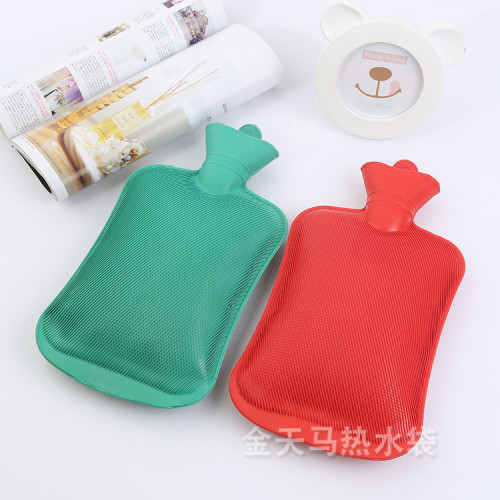 hot compress hand warm waist thickened rubber hot water bag water filling water injection warm water bag environmental protection explosion-proof hand warmer