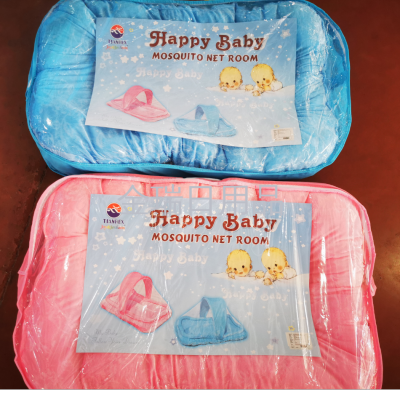 High-end fashion baby mosquito nets in summer and autumn gold velour super soft baby mosquito net